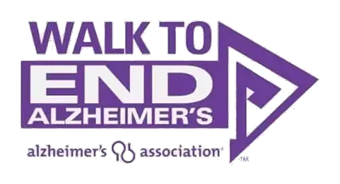 %Title% | Jerry Kelly Heating, Air Conditioning, Plumbing, &Amp; Electrical Purple logo with the text "Walk to End Alzheimer's" and "Alzheimer's Association" below, featuring a stylized arrow design.