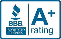 %Title% | Jerry Kelly Heating, Air Conditioning, Plumbing, &Amp; Electrical BBB Accredited Business logo with an A+ rating displayed in blue text on a white background.